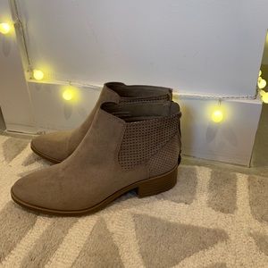 Brown booties